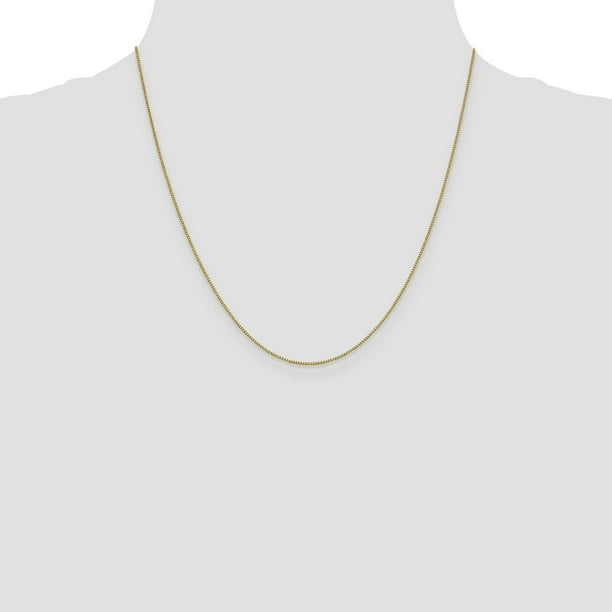 Lex & Lu Sterling Silver 7mm Box Chain Necklace Lex & Lu Sterling Silver 7mm Box Chain Necklace